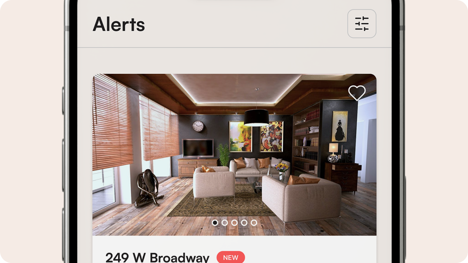 Real-time alerts for new listings